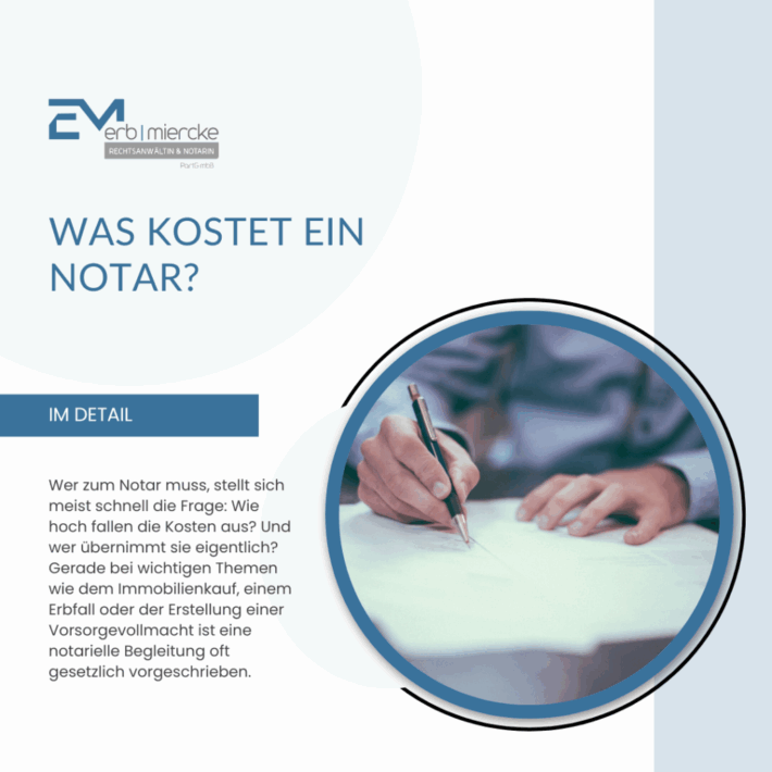 Was kostet ein Notar?