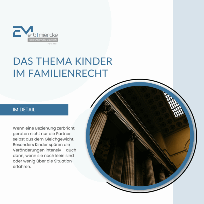 Was das Familienrecht regelt wenn Kinder betroffen sind